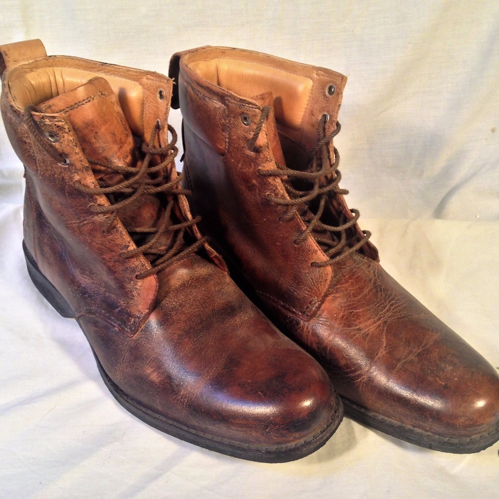 *SOLD*TIMBERLAND EARTH-KEEPERS Brown Leather Boots