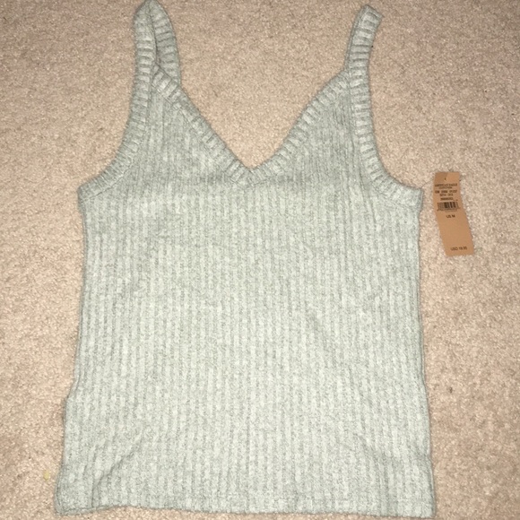 AE Plush Ribbed Tank - Picture 2 of 5