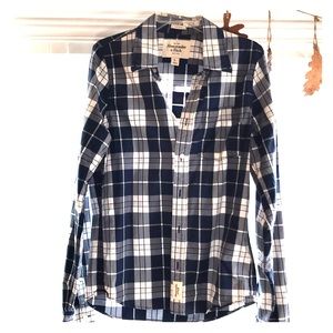 Abercrombie Plaid Button Down Shirt
