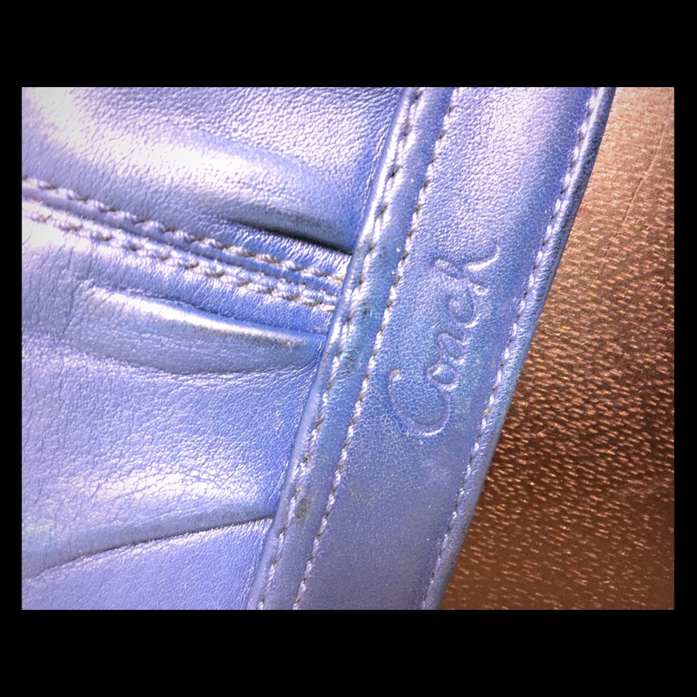 Coach wallet - blue