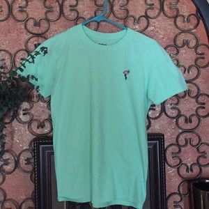 Flamingo patch t-shirt