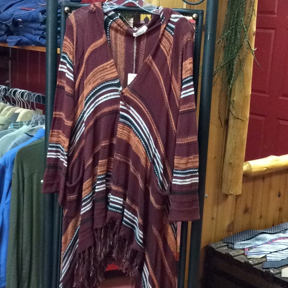 Elan fringe long cardigan sweater last one - Picture 3 of 6