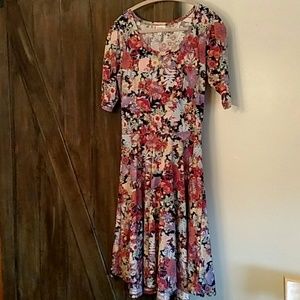 Like-New LulaRoe Nicole Dress