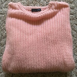 American apparel coral sweater