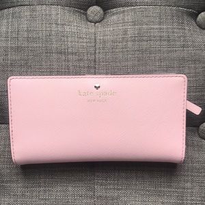 kate spade light pink wallet