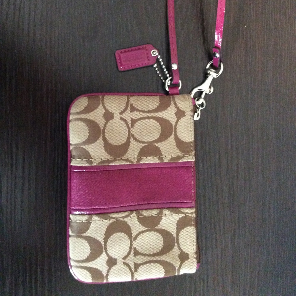 Coach wristlet