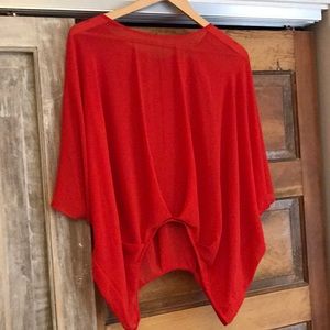 Red Holiday Top