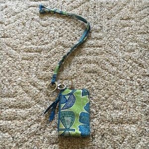 Vera Bradley lanyard and coin purse