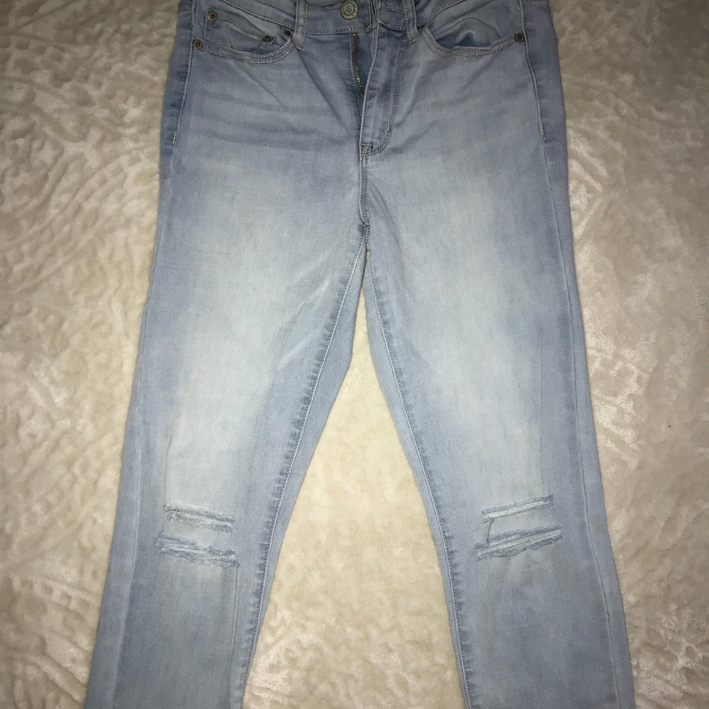 Aeropostale light wash jeggings