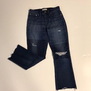 Madewell Cali Demi-Boot Jeans: Unpatched Edition