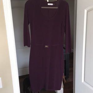 Calvin Klein bodycon sweater dress
