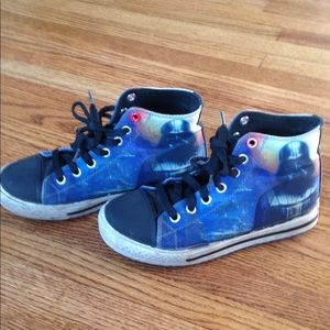 Skechers high tops kids size 1