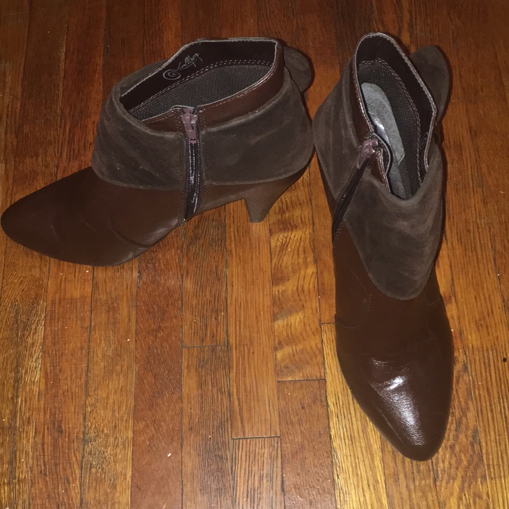 Brown Ankle Booties