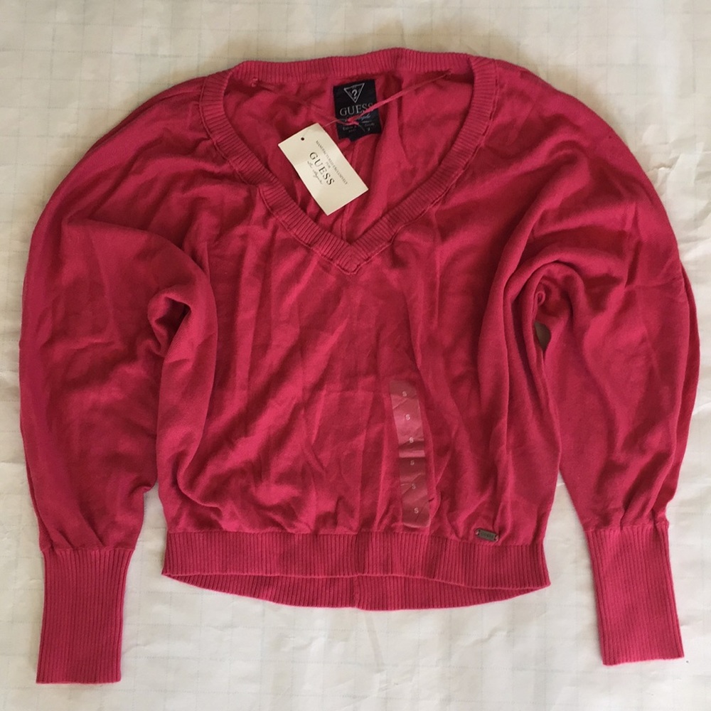 GUESS Cropped Sweater - Picture 2 of 6
