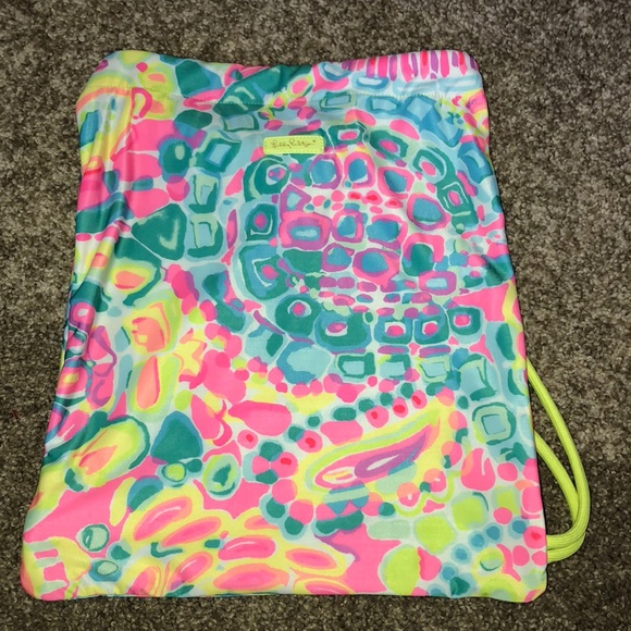 lilly pulitzer backpack tote
