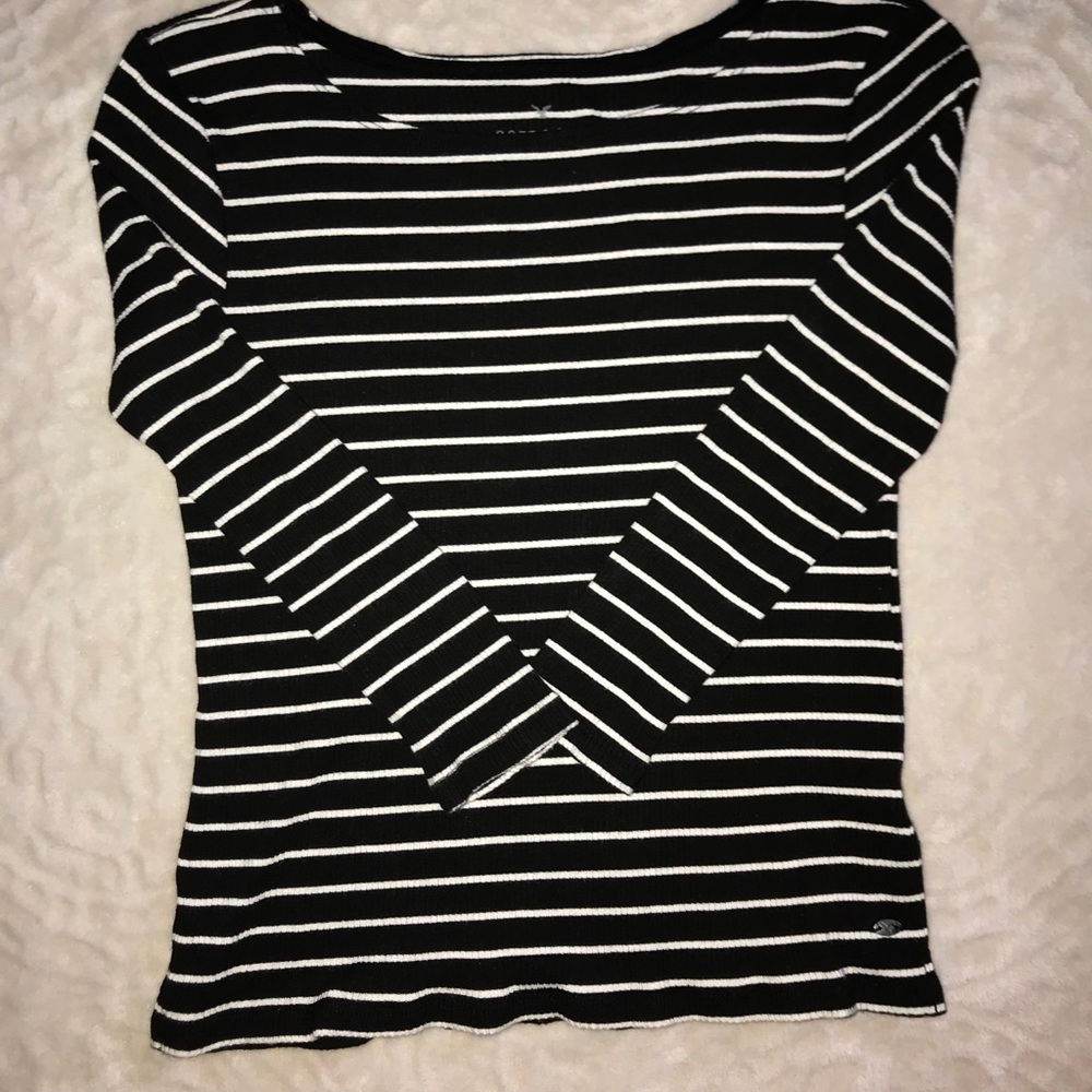 American eagle stripe shirt