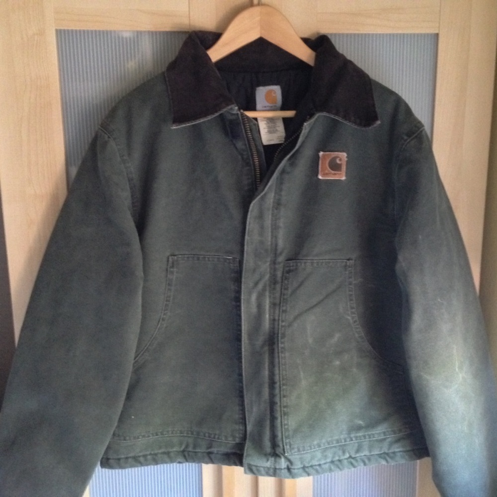 Carhartt Quilted Work Jacket + Hood