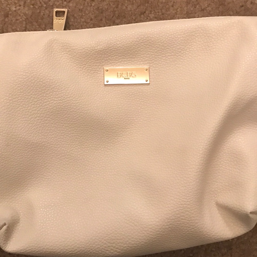 BCBG Paris White Handbag