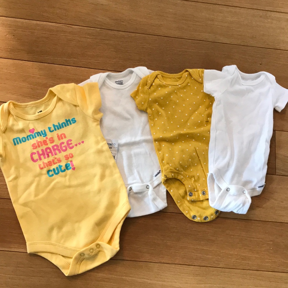 Set of 4 onsies!