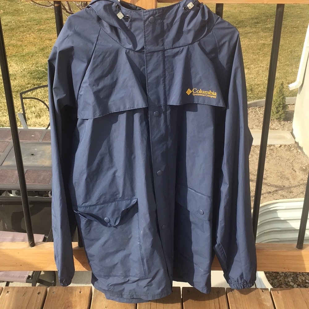 Columbia rain suit.  Jacket & pants