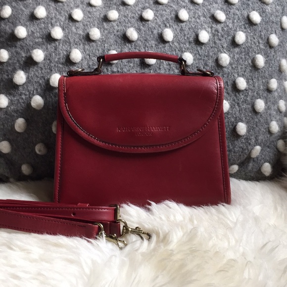 Vintage Handbags - KATHARINE HAMNETT Mini Crossbody Bag