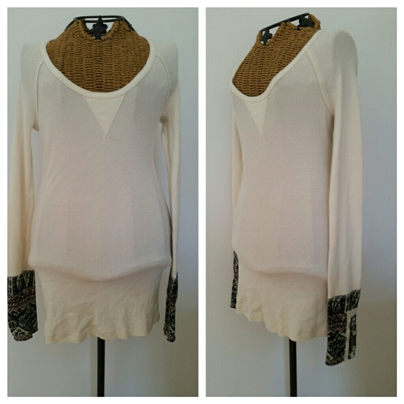 Xsoldx Free People hyperactive cuff thermal shirt - Picture 6 of 6