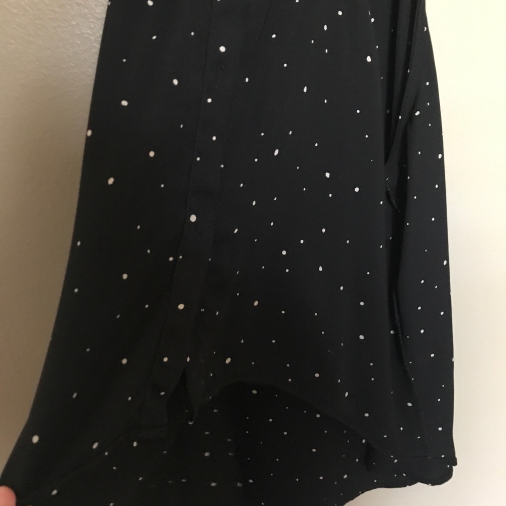 Tank top in polka dot pattern