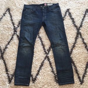 All Saint Men’s Cigarette cut skinny jeans - sz 34