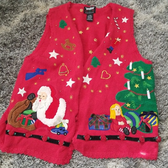 Ugly sweater Vest - Picture 1 of 5