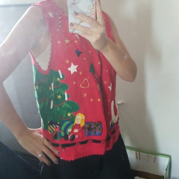 Ugly sweater Vest - Picture 4 of 5