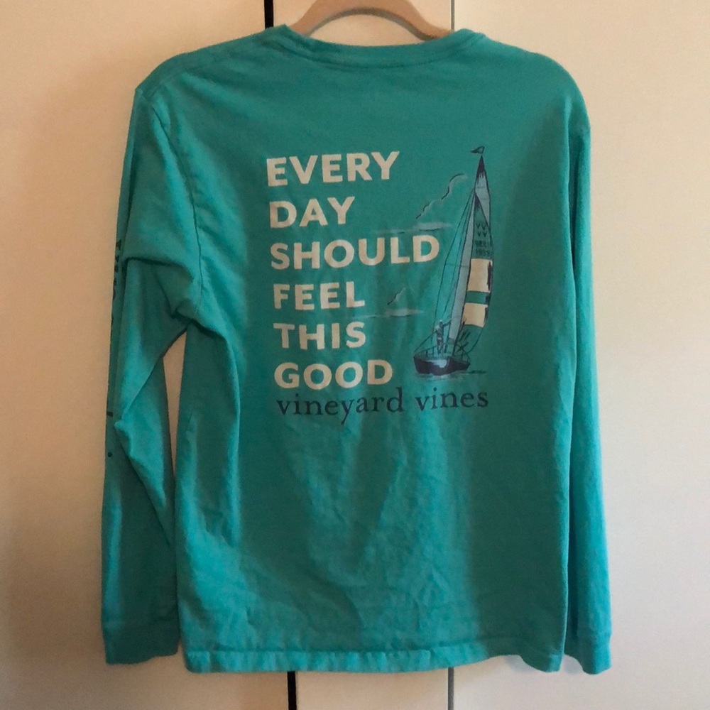 Vineyard Vines EDSFTG Mens T Shirt Long Sleeve