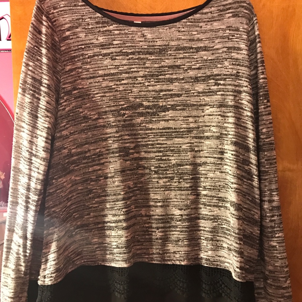 Target black and grey shirt XL