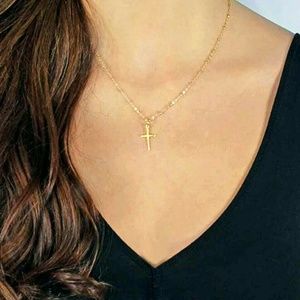 💥Flash Sale💥 Gold Chain With Cross