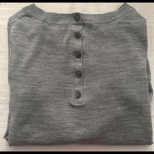 Back button down shirt