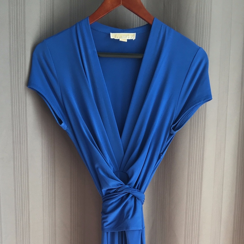 Unique blue Michael Kors full-length dress