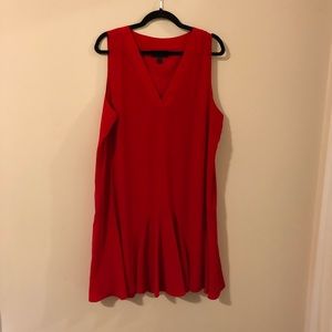 Red party dress - flapper style!