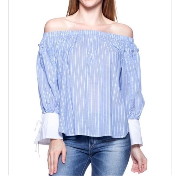 Off-the-shoulders blouse - Picture 2 of 7