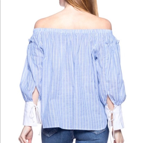 Off-the-shoulders blouse - Picture 3 of 7