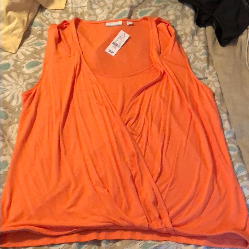 New York & Co Wrap front tank