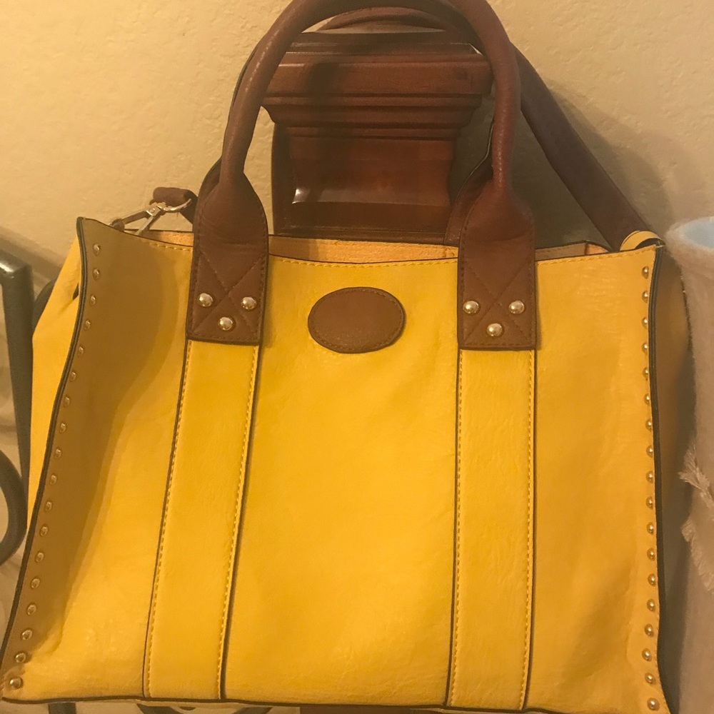 Mustard Yellow Handbag, New, without tags
