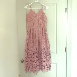 Goodnight Macaroon Lace Crochet Cami Dress