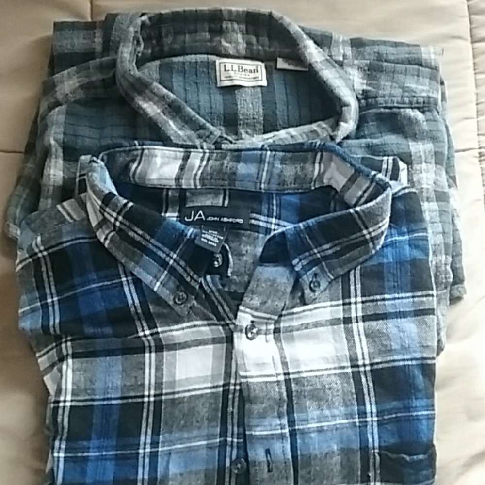 2 Flannel Shirts