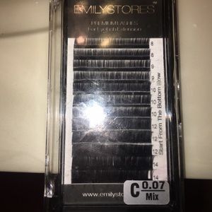 Emily store lashes mixed Tray
