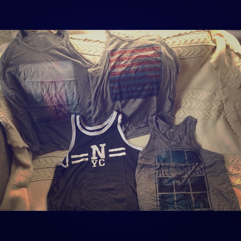 4 mens tank tops