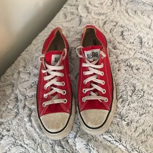 Red converse
