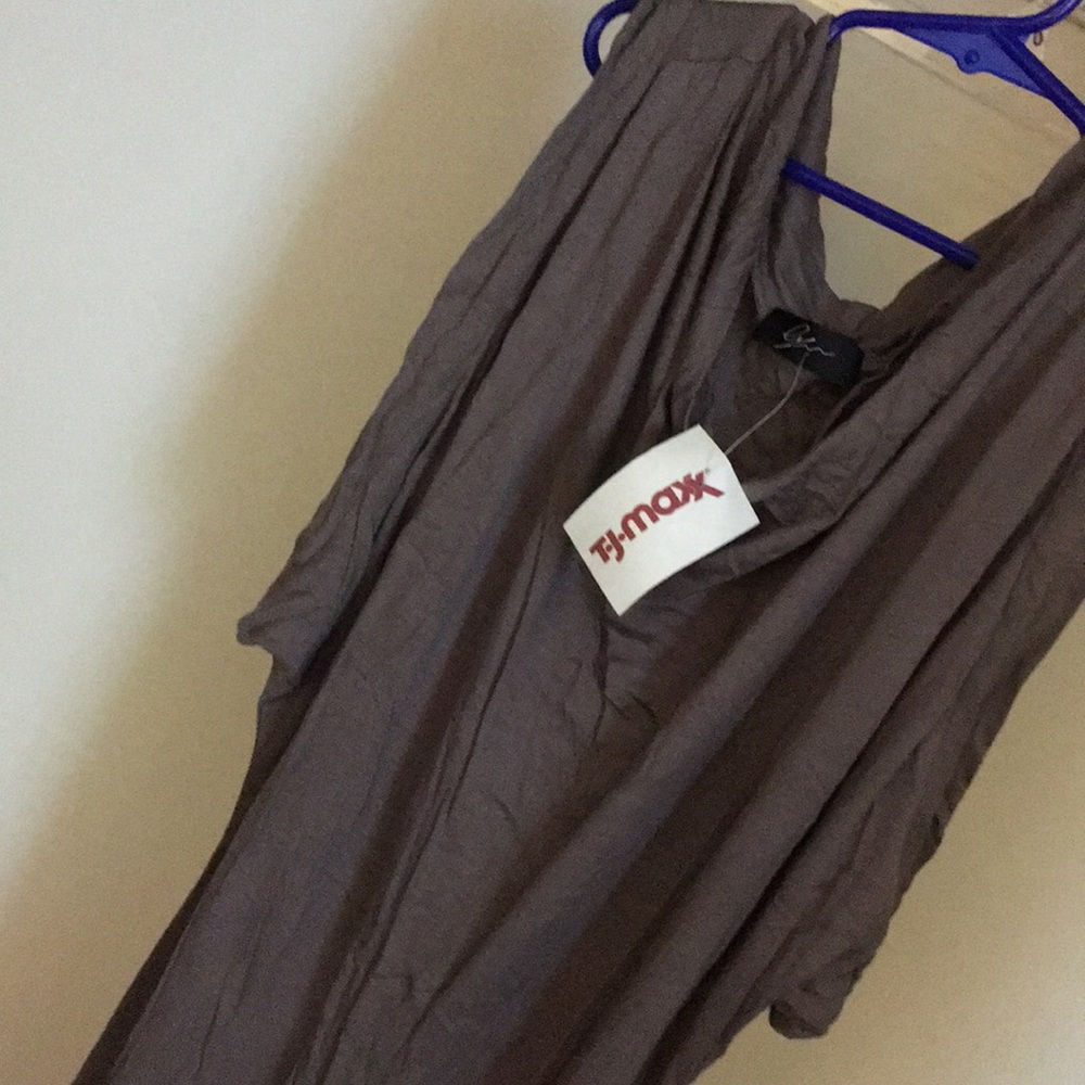 Brown t shirt dress