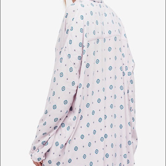 NWT Free People Printed Top - Picture 4 of 6