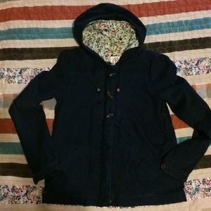 Roxy Navy Corduroy Jacket - medium