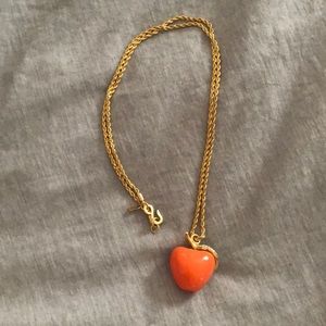 Authentic Kenneth Jay Lane Apple Necklace