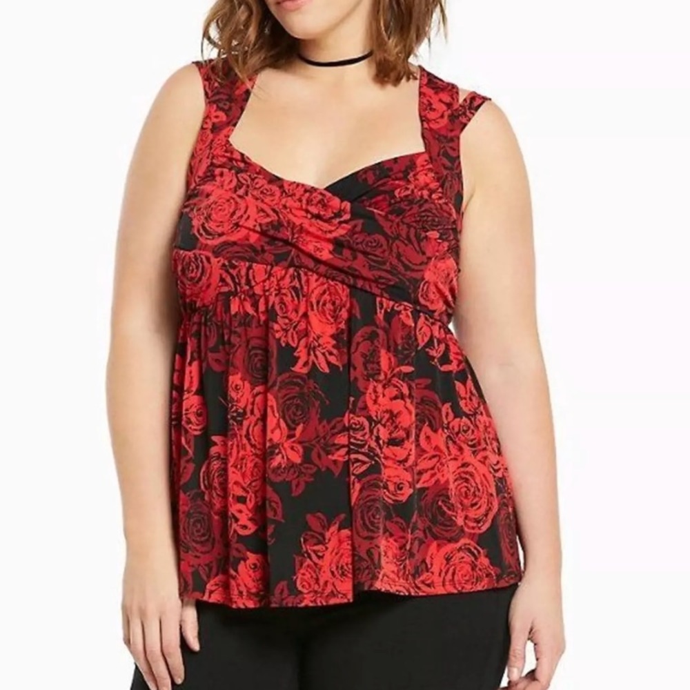 Torrid rose tank 00